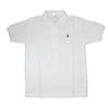 Exam Clothes Short Sleeve Polo Shirt 100% Cotton Yacht One Point Embroidered Children's Polo Shirt No Pocket White for Examinations Going To