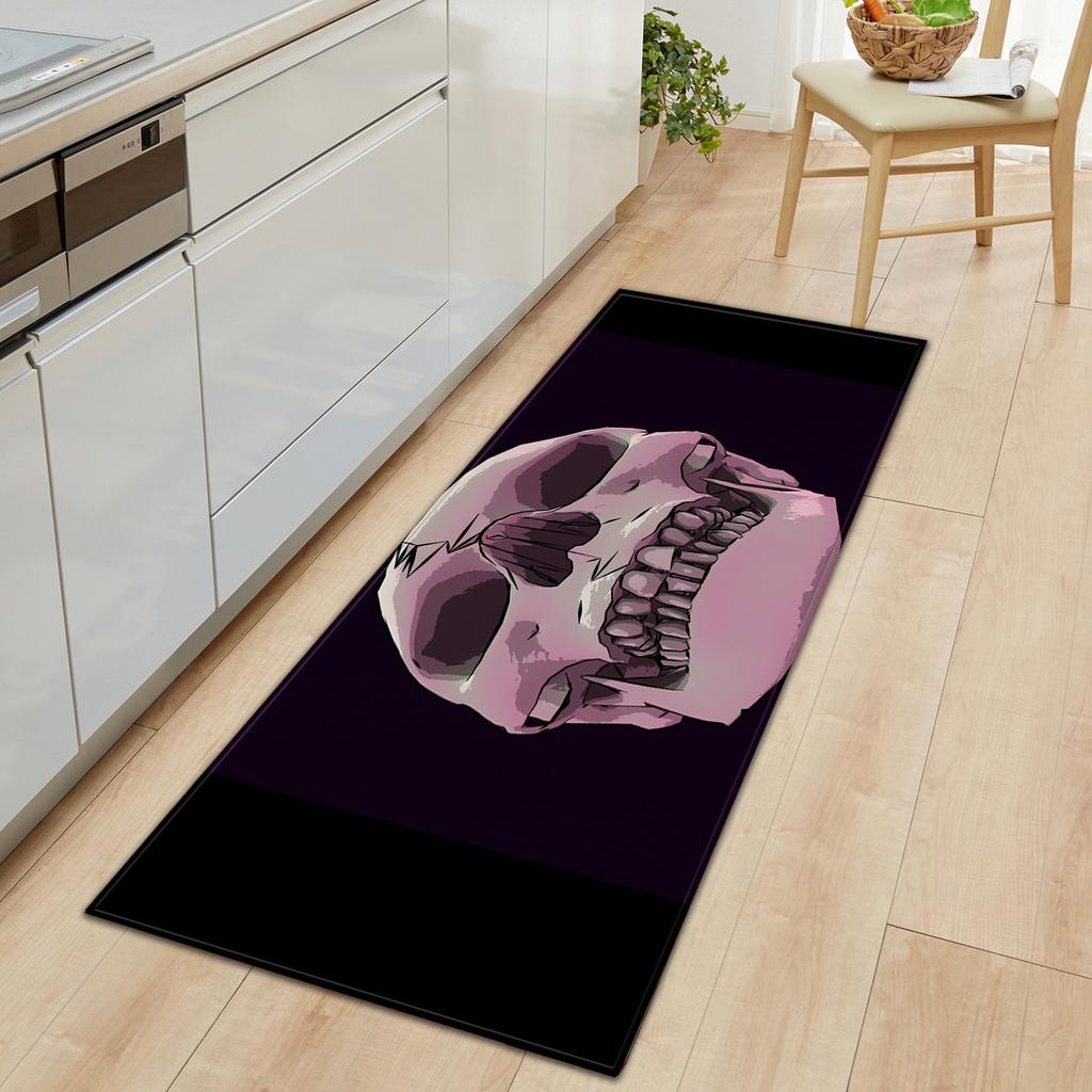 Skull Sand Wardrobe Shoe Cabinet Long Floor Mat