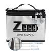Zeee Battery Guard Safe Bag for LiPo and NiMH Batteries, Explosion-Proof, Flame-Retardant, Large Capacity, Battery Storage Case, Waterproof, Explosion