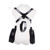 SMVIP leg opening handcuffs and leg cuffs with eye mask M-shaped