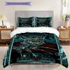 Horror Movie Characters Set Threepiece Set 1 Duvet Cover 2 Pillowcase Without Core Soft And Comfortable Bedding Set