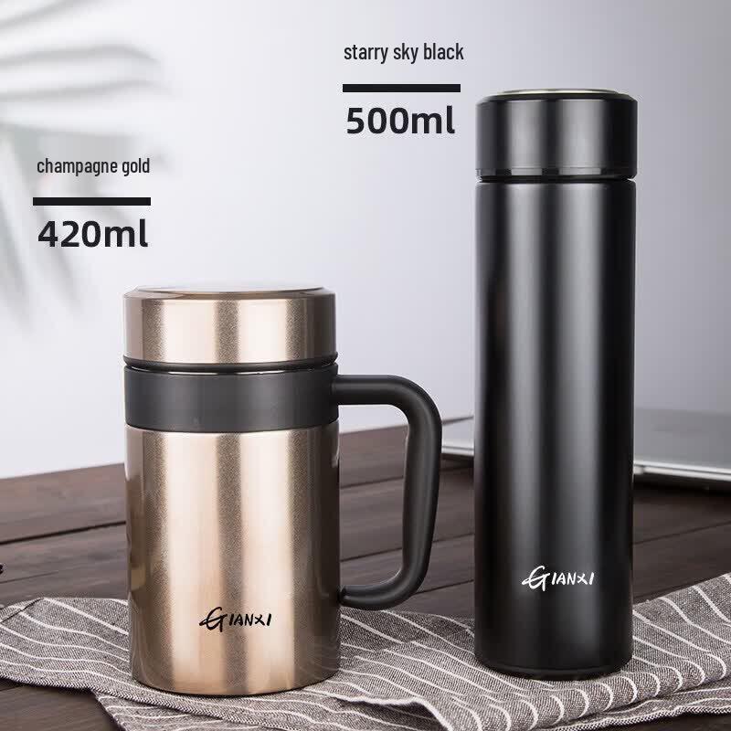 Youluo 304 Stainless Steel Insulated Tea Mug with Temperature Control