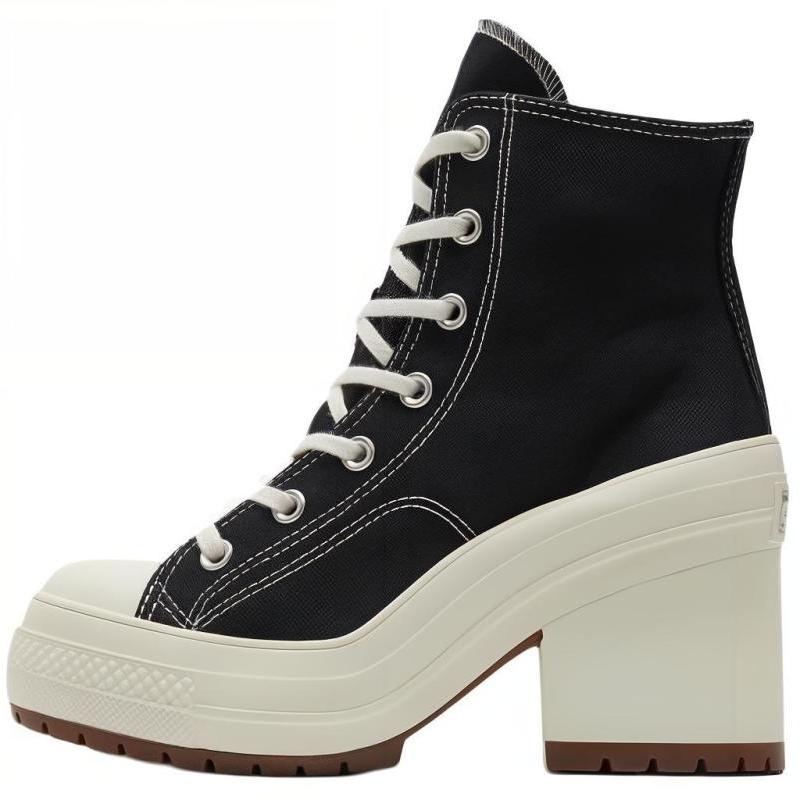 Converse Chuck 70 High Heel Style High Top Canvas Unisex Black