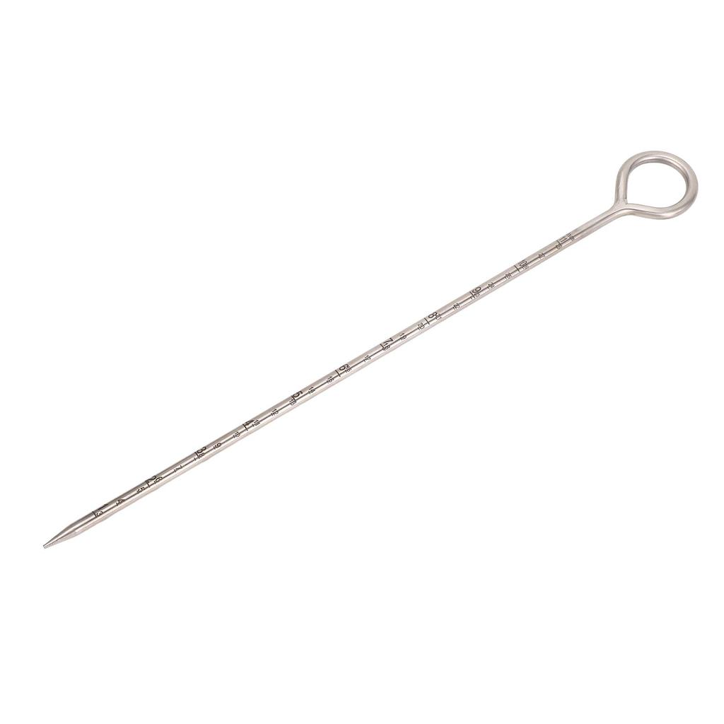 14 Zoll Bodenprobe Feuchtigkeitsmesser Bodenproben Sonde Edelstahl Bodenprobenstab für Garten Pflanze Bauernhof