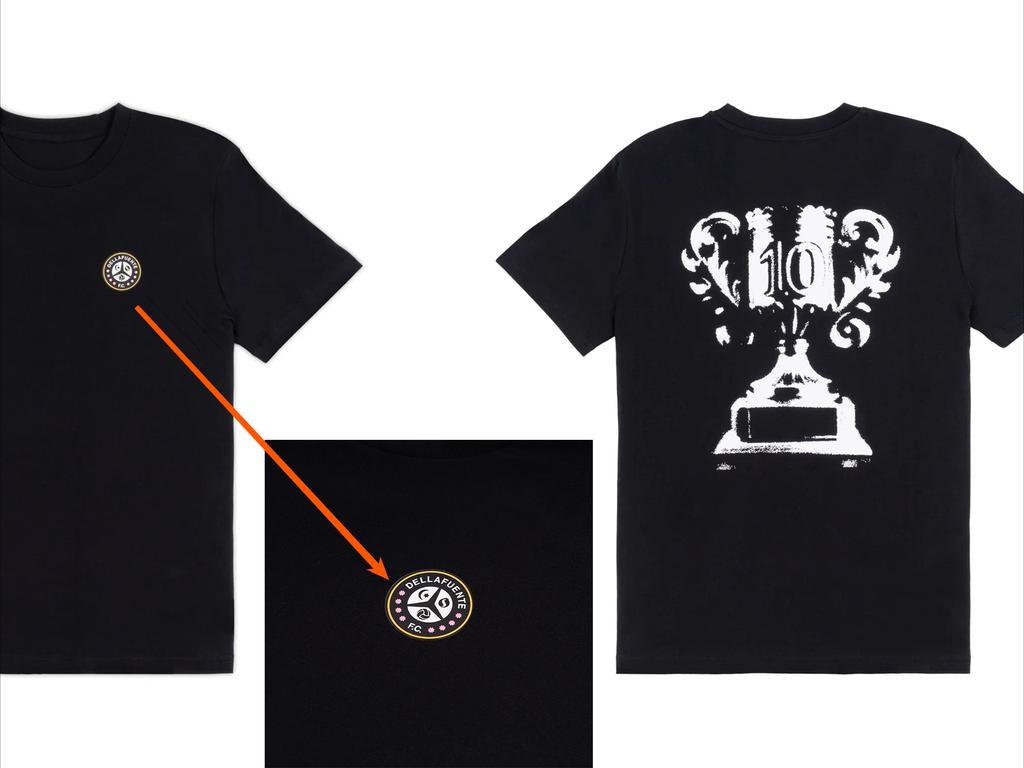 Rapper Dellafuente Tour Cover Grafik Unisex Baumwolle Kurzarm T-Shirts Harajuku Hip Hop Punk Übergroß Lässig Sport Unisex Oberteile