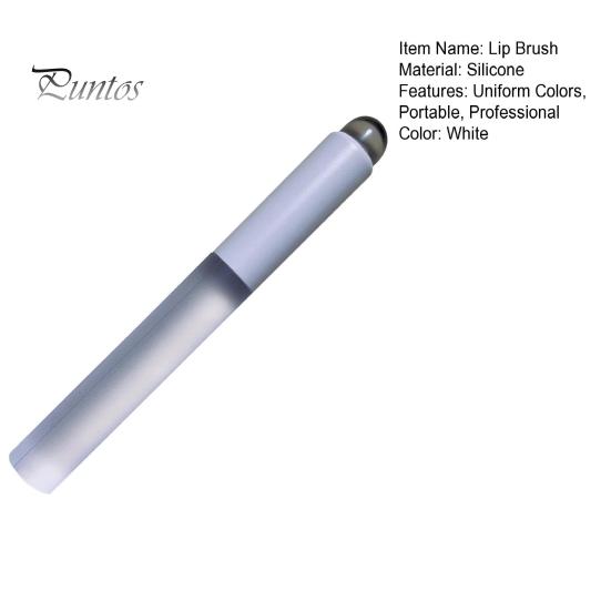Silikonowy pędzel do ust Miękki aplikator na opuszku palca Szczegółowy pędzel do ust o długiej żywotności zapewniający równomierne matowe wykończenie