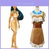Beautiful Girls Princess Pocahontas Indian Costume Halloween Outfit For Adult Women