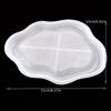 1 PCS 3D Diy Cloud Shape Resin Tray Silicone Mold Asymmetrical Oval Design Great For Jewelry Storage Aroma Plaster Candle Mould