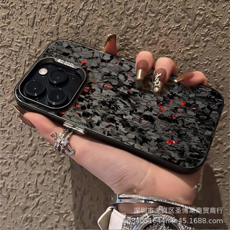 Full screen fragments are suitable for Apple 15 colored silver iPhone14Pro creative 11promax matte 16 protective case 17.