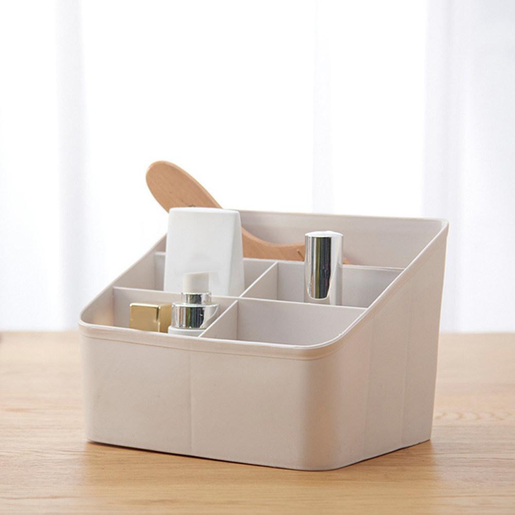 Desktop Storage Organizer Multifunctional Remote-Controller Holder Pen Container for Office Home Sundries Stationery Plastic
