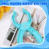 Crochet Eye Tool | Safety Eye Tool Pliers for Attaching Safety Eyes - Doll Making Supplies, Fits 5-30mm Stuffed Animal Eyes