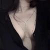 Sex underwear imprisoned chain * body chain flash diamond pendant sexy bra chain sexy temptation neck chain necklace