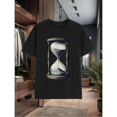 New Men's 100% Cotton T - Shirts for Summer 2025 A Loose and Casual Short - Sleeve Style