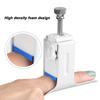 Finger Joint Extension Splint Brace Breathable Finger Joint Pressing Device Soft Foam White Pressure Adjustable for Arthritis