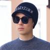 New Style Fashion Winter Hat Fur Lined Beanie Warm Brim Cap Stylish Hats For Men Outdoor Thicken Ski Sports Knitted Warm Hat