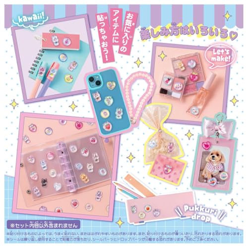 TAKARA TOMY Kira Gacha Seal Pukkuri Drop