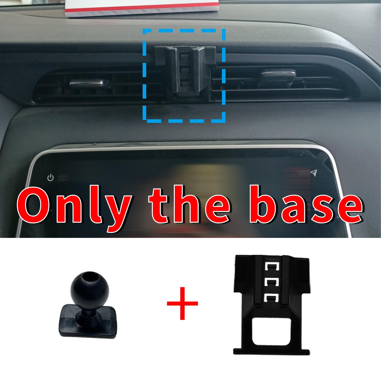 

Автомобильный держатель для мобильного телефона для Nissan Kicks P15 2017 2018 Кронштейн GPS Навигационные аксессуары Стенд Авто Only Base