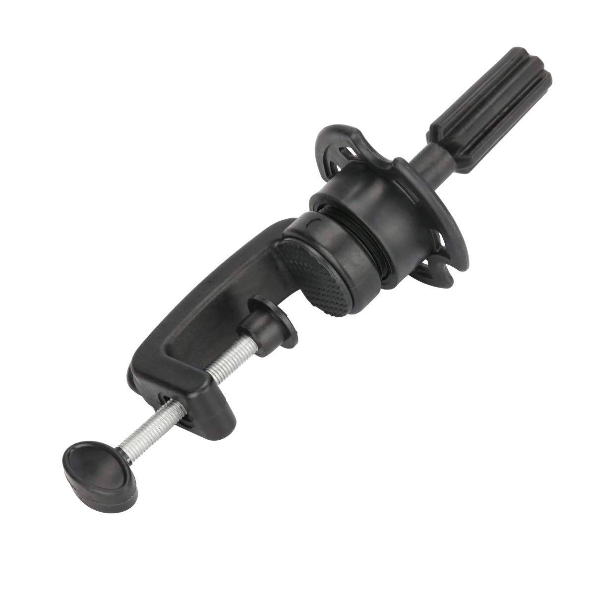 

голова манекена с человеческими волосами Модельная голова для парика Каркас головы для парикмахерского дела Модель головы 2 шт. Манекен для красоты Подставка Держатель головы манекена Зажим Черный