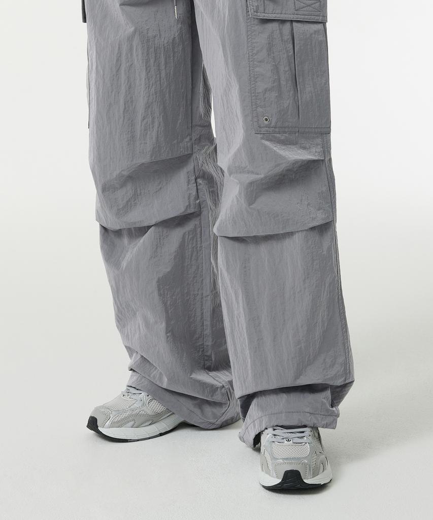MUSINSA STANDARD WOMAN Women'S Bright Parachute Cargo Pants [Grey]