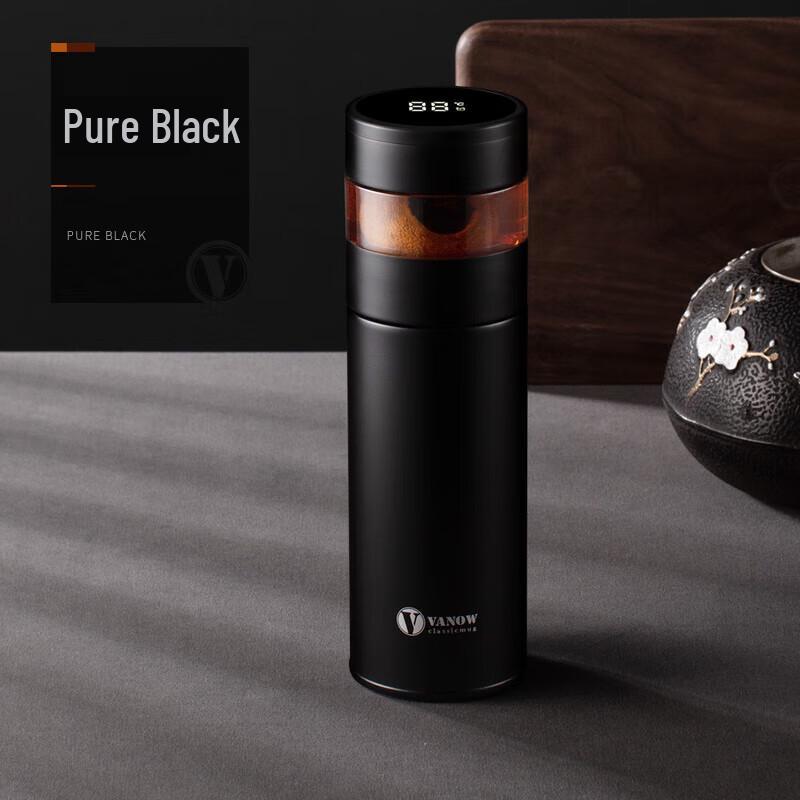 Vanow 450ml Smart Temperature 316 SS Tea Infuser Bottle