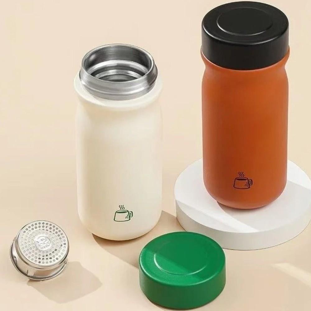 Portable Thermos Bottle Stainless Steel Insulated Flask Fashion Thermos Cup  Travel
