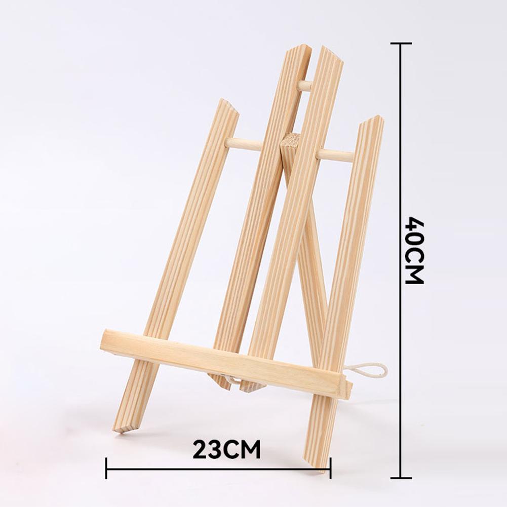 

Сосновый деревянный мольберт для художника, мольберт, деревянная подставка для рисования, украшения вечеринки, художественные принадлежности 30 см/40 см/50 см 40cm