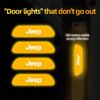 AJL6  Jeep High Gloss Reflective Stickers For Car Doors Night Light Warning Stickers  For Jeep Renegade Compass Grand Cherokee