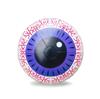 Giant Inflatable Eye Balls Halloween Decorations LED Light Up Bloodcharge Eyeballs Decor for Scary Tree Ornaments Party Decor