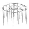 Portable Stainless Steel Air Fryer Skewer Rack - Thickened, Round Grill for Oven & Barbecue