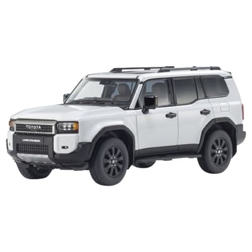 Kyosho Original 1/43 Scale Toyota Land Cruiser 250 ZX Optional Wheel Ver. (Platinum White Pearl Mica) Finished Product KS03927PW