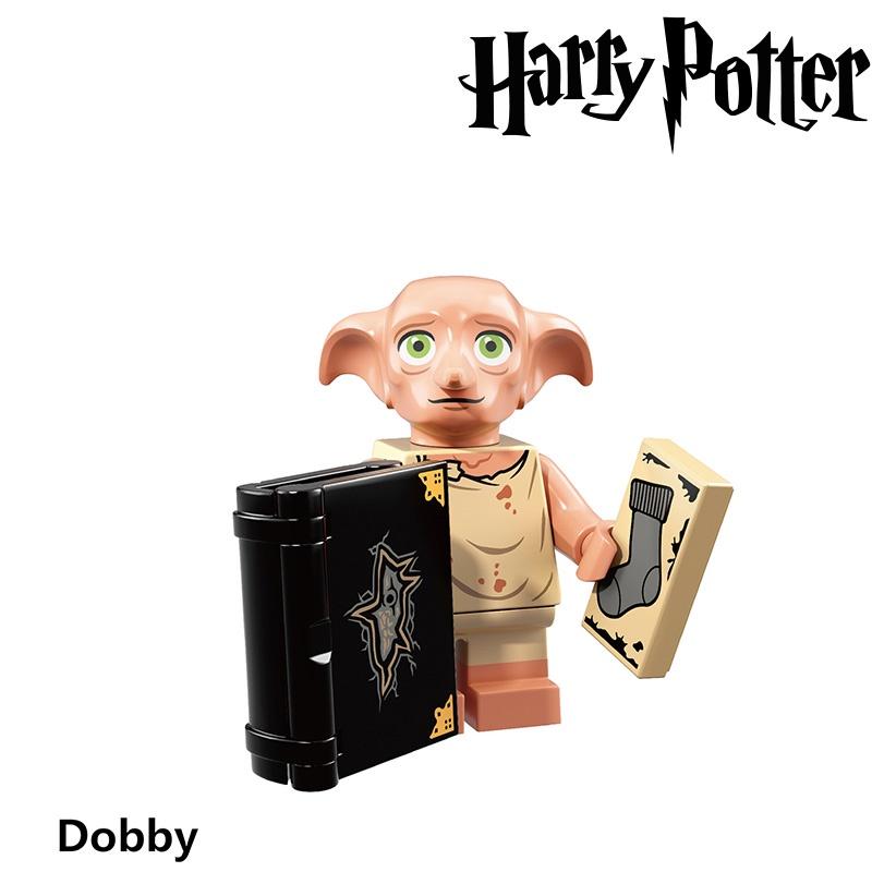 Harry Potter Lord Voldemort Dobby Blocos de Construção Brinquedo Para Crianças Plástico Abs Partículas Pequenas 4,5cm de Altura