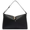 Cow Leather Shoulder Bag Large Women's Black WB02006-BX3353-1007-O6000