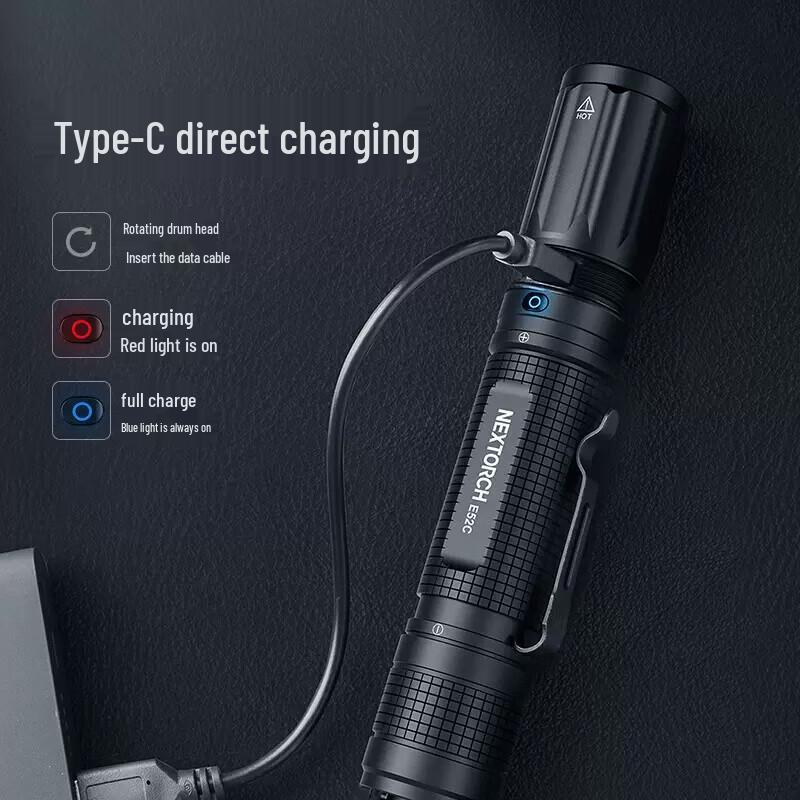 NEXTORCH Rechargeable Tactical LED Flashlight
