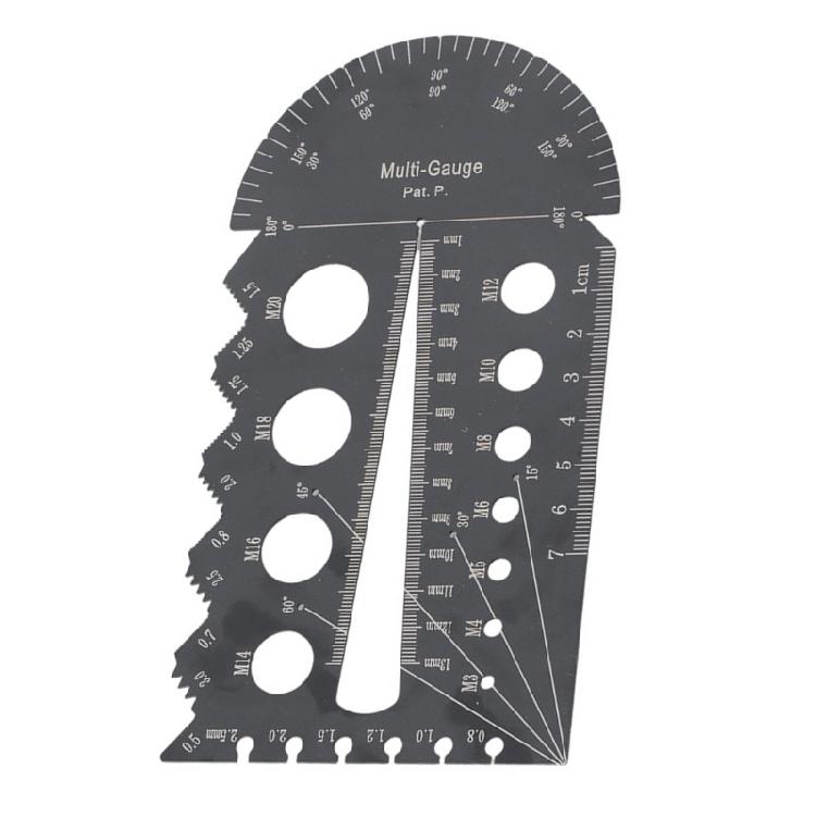 Efficient Stainless Steel Thread Screw Gauge Machine Manufacturing Gauge for Precise Metric and British Measurements