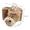 Wooden 3D Jigsaw Camera Model Puzzle Toy for Kid Child Educational Toys