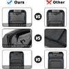 Car Center Console Armrest Cover for 2025 Crosstrek/Impreza Black Stitches