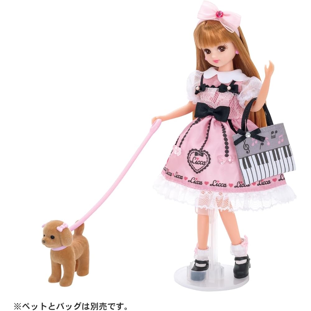 TAKARA TOMY Licca-chan Doll LD-10 Dress-Up Toy for Pretend Play Ages 3 and Up