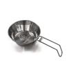 Bush Craft Craft Folding Stainless Steel Sierra Cup Silver Regular 29489