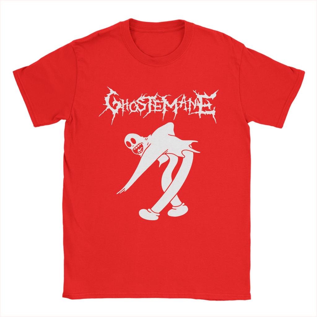 Vintage T-Shirt Sommer Trap Metal Ghoste Unisex Hip Hop T-Shirts Baumwolle T-Shirt für Unisex Y2K Lässiges Print Kurzarm Oberteil T-Shirts