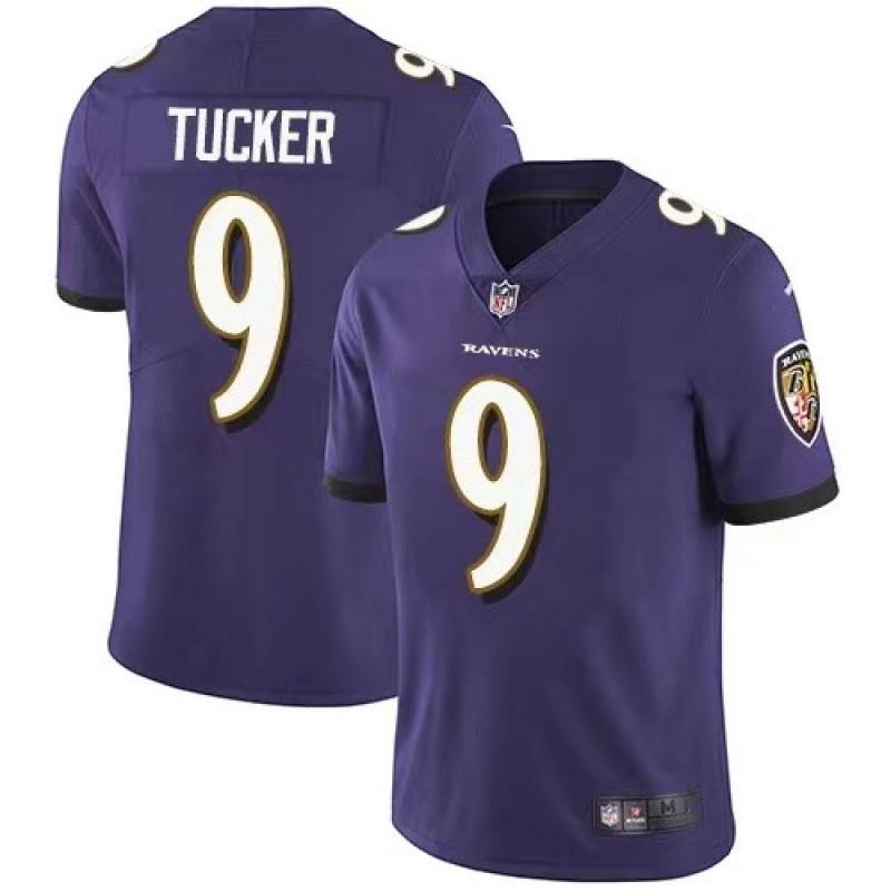 2026 NFL Short Sleeve Jersey Baltimore Ravens Second Generation Embroidered Football