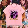 Trendy Katseye T Shirt Kpop Team Member Pattern Unisex Short Tee Boys Girl Megan Daniella Manon Lara Sofia Yunchae Street Outfit
