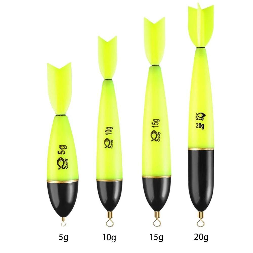 ABS Luminous Electronic Fish Float Big Buoyancy Fishing Vertical Float  Shallow Water