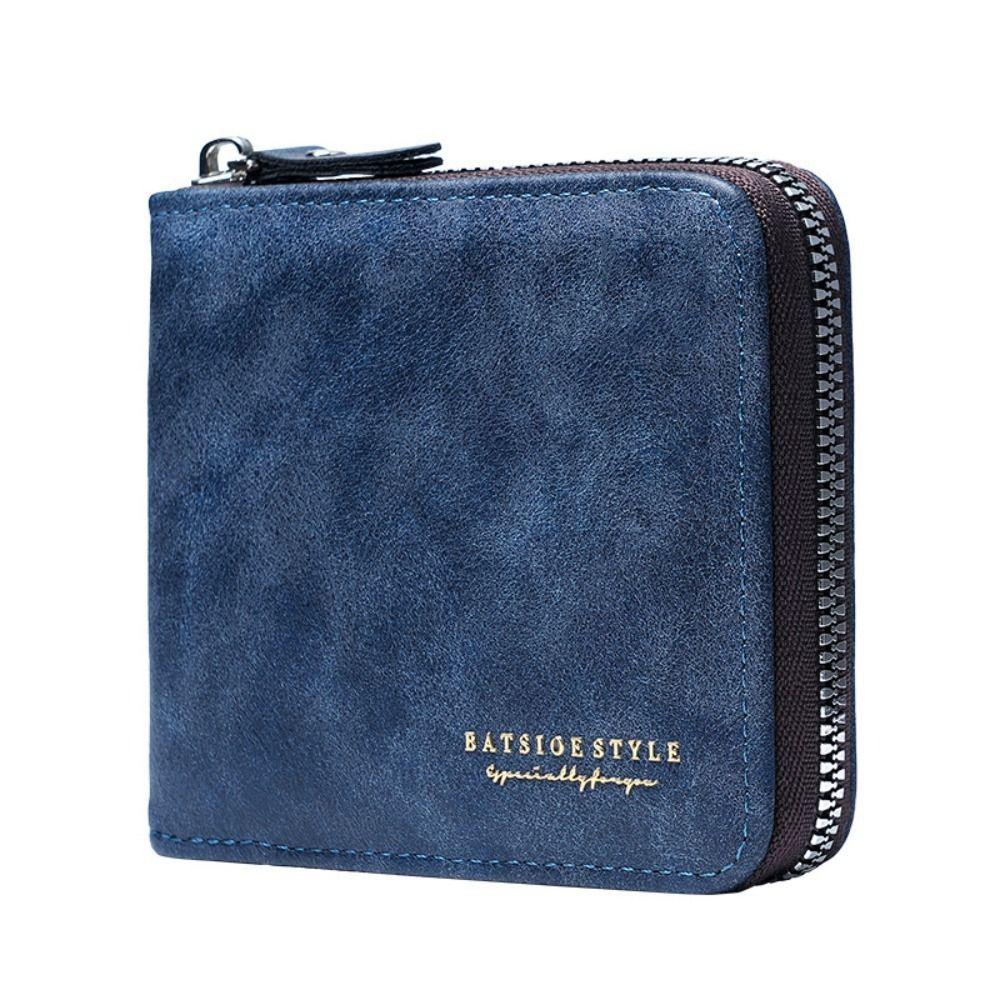 Multi-functional Men's Wallet PU Leather Credit Card Holder Mini Short Card Bag Wallet Organizer