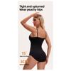Damen Spaghetti-Träger Knopf Ganzkörper-Formwäsche Bauchkontrolle Taillenformer Bodysuit