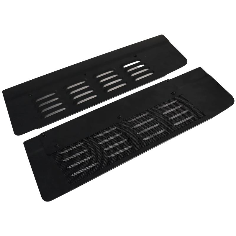 1pair For FORD TRANSIT CUSTOM 2012-2023 Black Car Rear Door Air Vents Ventilation Shutters Cover Trim Car AccessoriesGood product