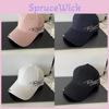 Cotton Baseball Cap With Embroidered Alphabet For Casual Wear And Sun Protection