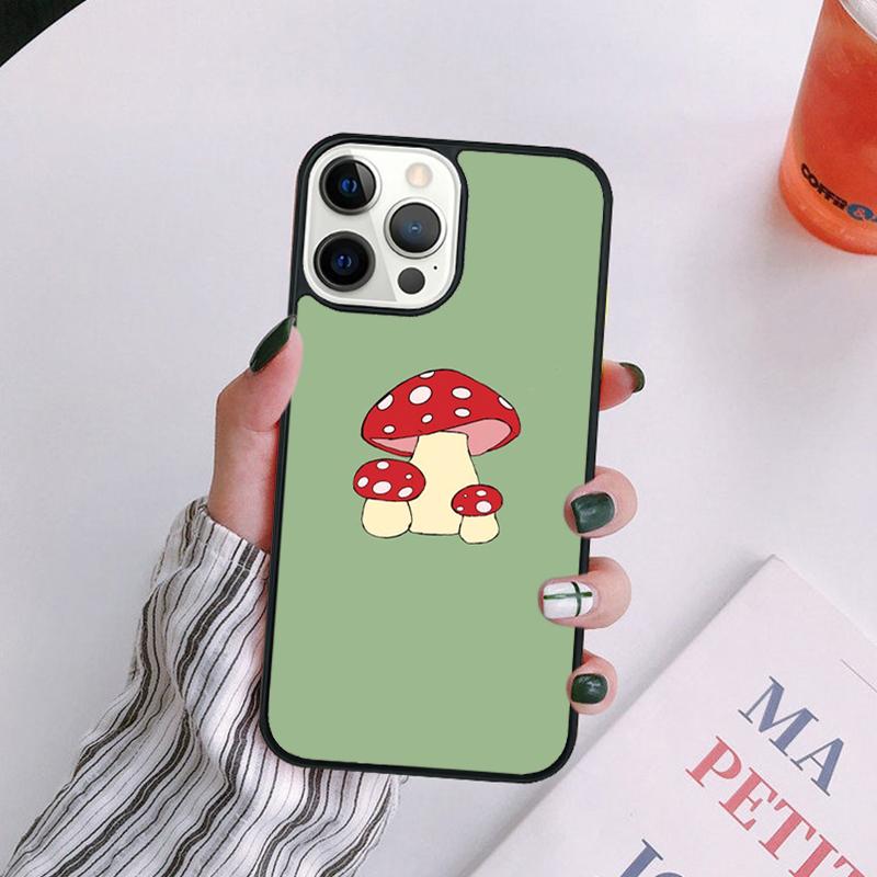 Mushroom Frog Phone Case Shell For iPhone 17 Air Plus Max Cover For iPhone 17 Air 14 13 12 16Pro Max 15 11