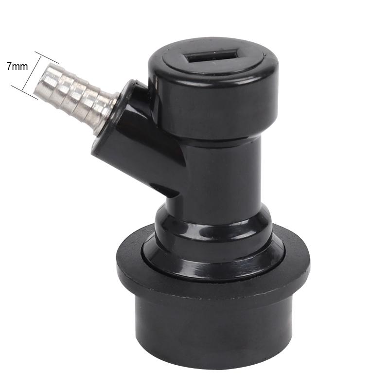 4 Piezas Conector de Bloqueo de Bola, Desconexión de Bloqueo de Bola para Barril de Cerveza, Conectores de Líquido / Gas para Elaboración Casera, Piezas para Barril Corny / Cornelius