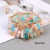 Bohemian Multilayer Beaded Wings Bracelet with Niche Design