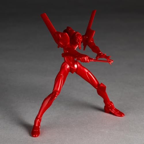 Kaiyodo ARTPLA SCULPTURE WORKS Evangelion Unit-01/Unit-02/Unit-00 Kai Interception Third New Tokyo City Non-scale Unpainted Plastic Model Kit AP052